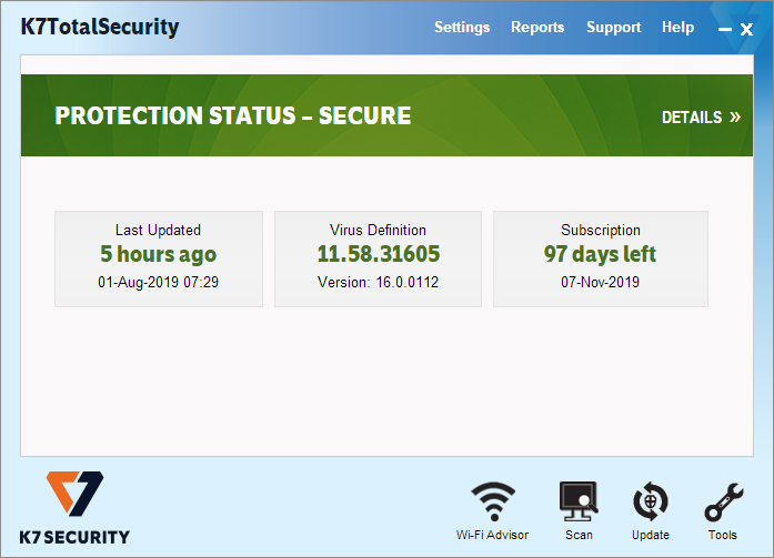 K7 Total Security 16.0.0623 Crack + Activation Key 2022 [Latest]