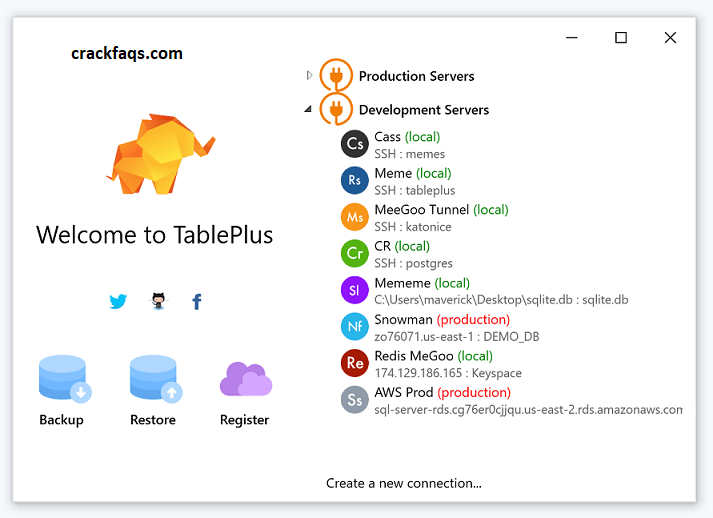 TablePlus 4.9.6 Crack + License Key 2022-[Latest] Free Download