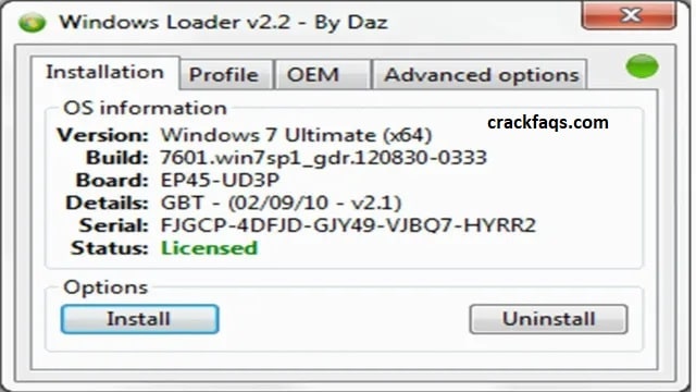 Windows 7 Loader Crack With Activation Code Free Download-2022